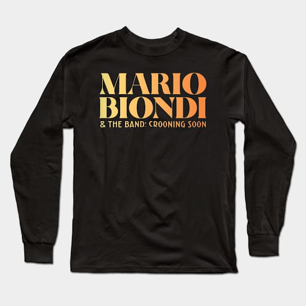 mario biondi Long Sleeve T-Shirt by edina minzy